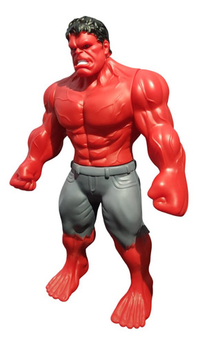 Muñeco Hulk Rojo Increible Excelente Calidad
