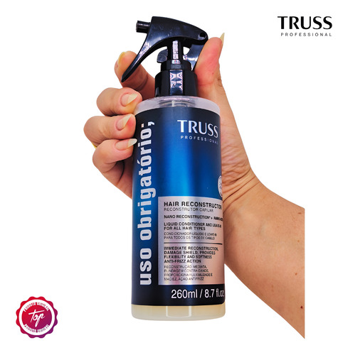 Kit Truss Uso Obrigatório Shampoo+condicionador+reconstrutor