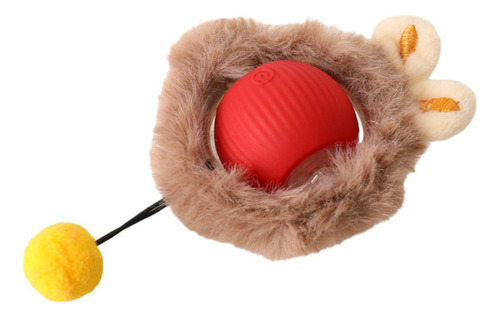 Pelota De Juguete Interactiva Para Gatos, Pelota De Rojo