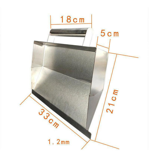 Paleta De Yeso De Pared De Acero Inoxidable Herramienta De