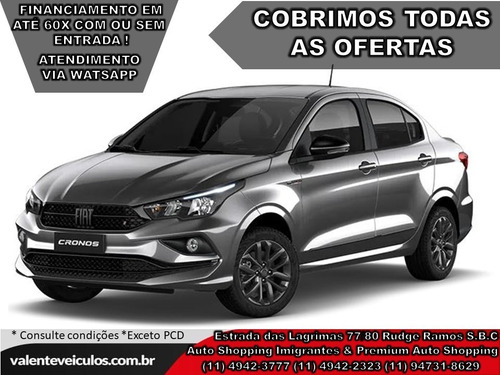 Fiat Cronos 1.8 Hgt (aut) (flex) 2021 *todas As Cores*