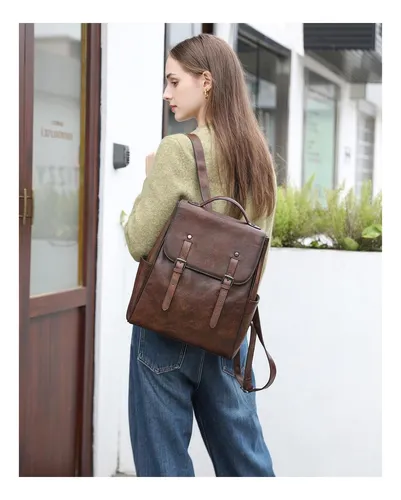 Mochila vintage mujer sale
