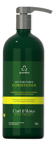 Shampoo E Condicionador Grandha Vector Force Cachos Crespos
