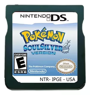 Pokemon Soul Silver Ed Plata Nintendo Ds 3ds Español Repro