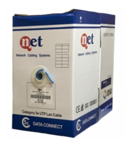Cable Utp Cat 5e 305 Metros Qnet Cca 