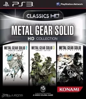 Metal Gear Solid Hd Collection ~ Ps3 Digital Español