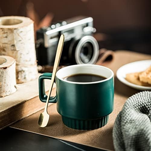 Juego De Tazas De Café Miamolo Con Estante Tazas De Café Api