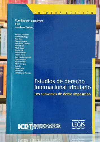 Estudios De Derecho Internacional Tributario