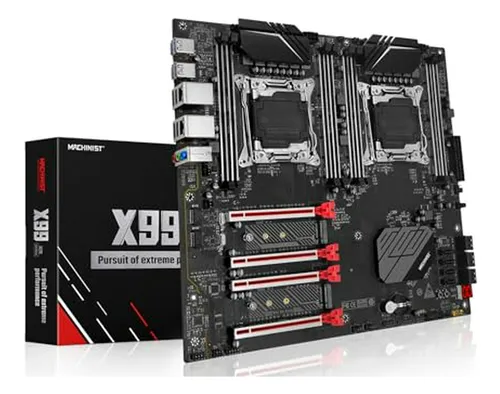 Placa Madre Machinist X99 Dual Cpu, Intel Lga -v3 (e-atx, Pc
