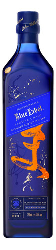 Pack De 4 Whisky Johnnie Walker Blue Label Umami 750 Ml