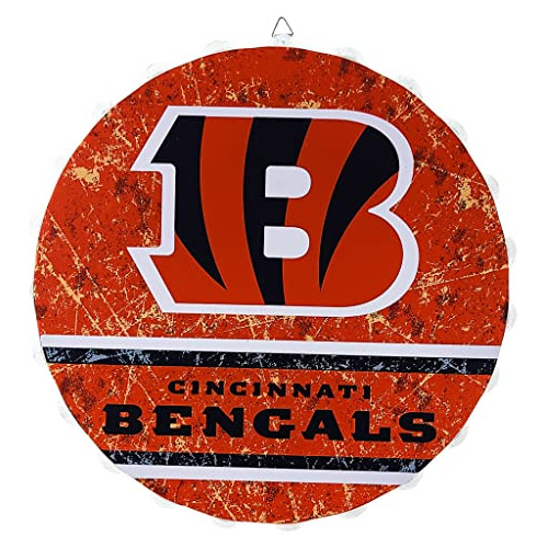 Señal De Chapa Metálica De 13  De Cincinnati Bengals ...