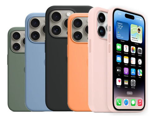 . Case Use A Capa De Silicone Líquido Macio Rudo Para iPhone