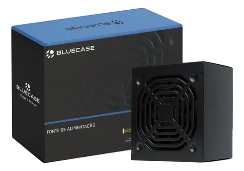 Fonte Bluecase 500w 120mm Atx Pfc Passivo C/cabo Flat Cmps2