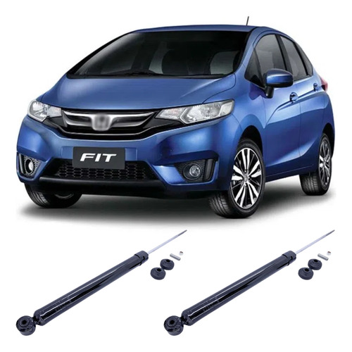 Par Amortecedor Traseiro Honda Fit 2015 2016 2017 A 2021