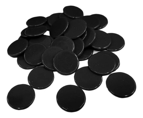 2 X 100 Pcs Fichas De Moedas Cor Sólida Casino