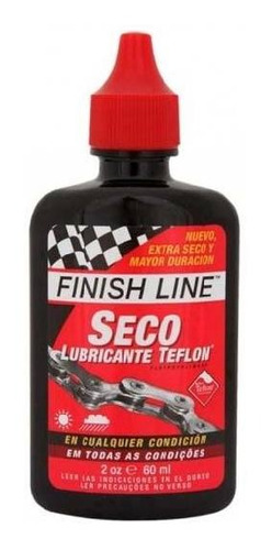 Lubrificante Oleo Finish Line Seco 60ml Original 