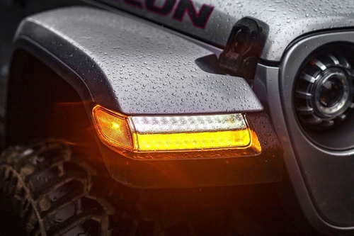 Direccionales Drl Led Jeep Wrang Jl Luces De Señal De Vuelta