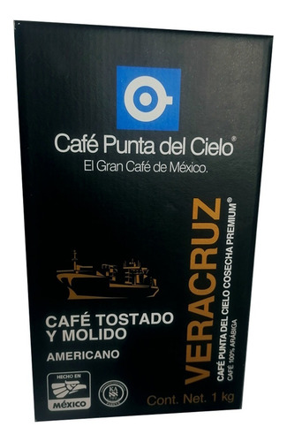 Punta Del Cielo Café Molido Cosecha Premium De Veracruz 1kg