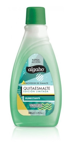 11 Quitaesmalte Humectante Con Silicona Algabo 50 Ml ( Mayor