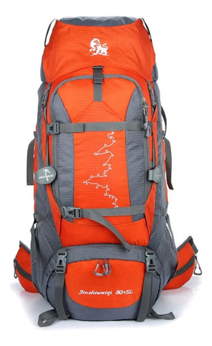 Mochila Impermeable Grande Pra Camping Trekking Viajes D 85l