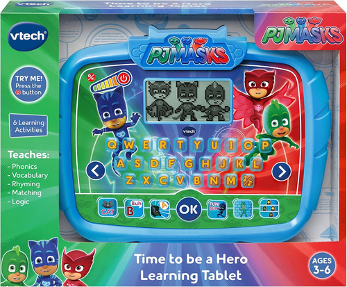Vtech Pj Masks Time To Be A Hero - Tableta De Aprendizaje, C
