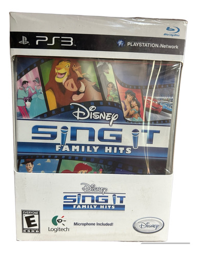 Juego Ps3: Disney Sing It Family Hits (incluye Microfono)