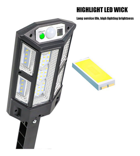 Luces Solares Para Exteriores Con Sensor De Movimiento - Ilu