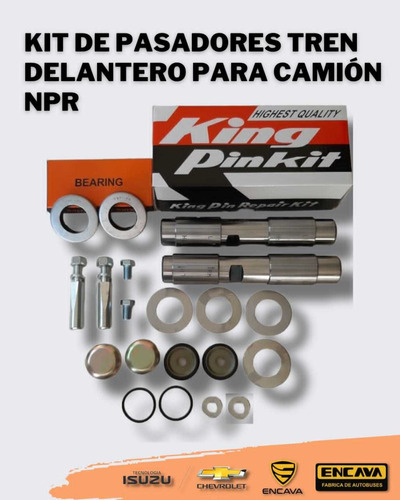 Kit De Pasadores Tren Delantero Para Camión Npr