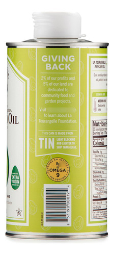Aceite De Aguacate 500 Ml En Lata
