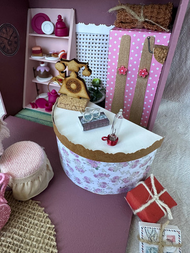 Casa Maletín Ideal Sylvanian Casa De Teimperdible! N13 Lila