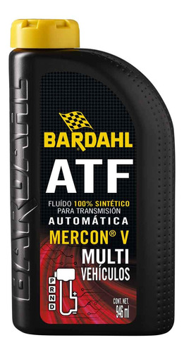 Bardahl A T F Sintético Mercon V Multivehículos 946ml