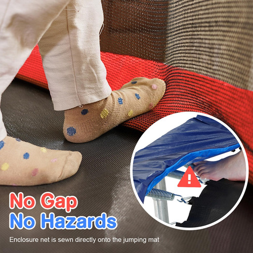 Trampolín De Diseño Sin Brecha De Zupapa Para Niños Pequeños
