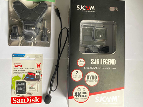 Kit Dudacell Sj6 Legend Para Motovlog