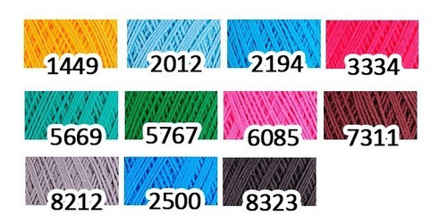 Barbante Barroco Maxcolor 200g N4 - Kit 10un * Promoção*