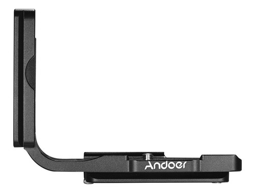 Negro Baoblaze Soporte de Cámara Placa QR de Liberación Rápida en Forma de L para Nikon D800 D810 Arca Swiss 