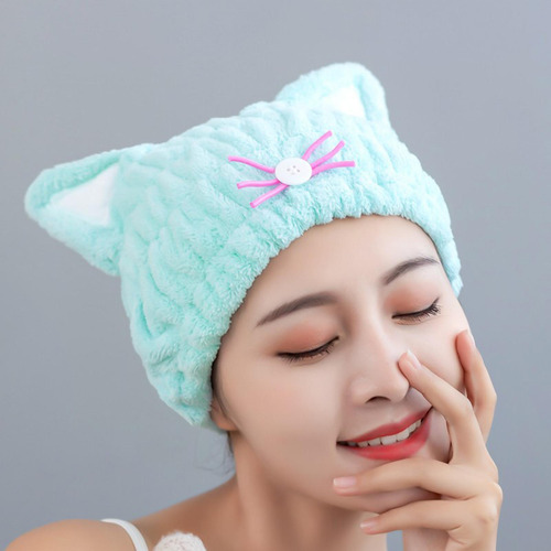 Gorro Para Secar El Cabello Gorro De Toalla De Pelo Suave De