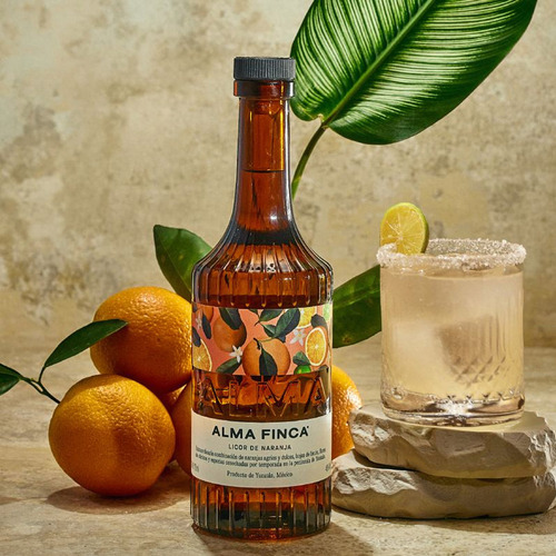 Paquete De 3 Licor Alma Finca De Naranja 700 Ml