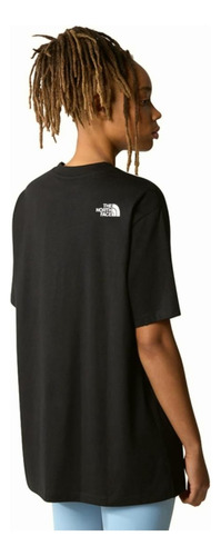 The North Face W S/s Essential Oversize Tee, Tnf Black,