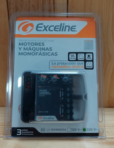 Protector De Voltaje Exceline (motores Y Maquinas) 220v 