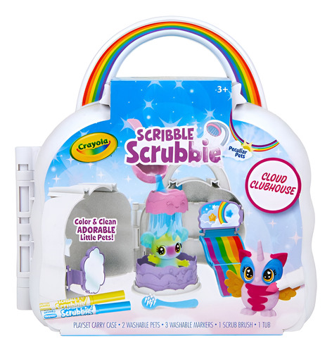 Crayola Scribble Scrubbie, Cloud Club House - Casa Club Nube