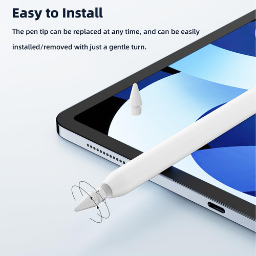 Tampa E Pontas De Reposição Para Apple Pencil De 1ª Geração