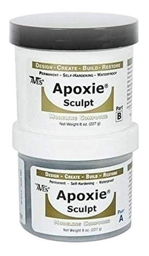 Apoxie Arcilla Para Esculpir, 1 Libra, Color Blanco Natural