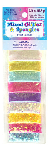 Sulyn Paquete De Muestra De Lentejuela Mixta Sugar Sparkle