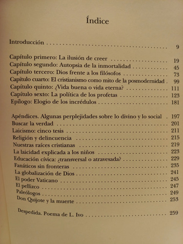 La Vida Eterna - Fernando Savater (Usado)