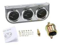 Comprar Y Kit De Medidores.en.cromados 52mm Presión De Aceite Temp