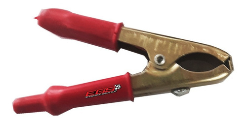 Imagen 3 de 5 de Pinza Clip Bateria Cocodrilo 50 Amp C Aislante Rojo O Negro