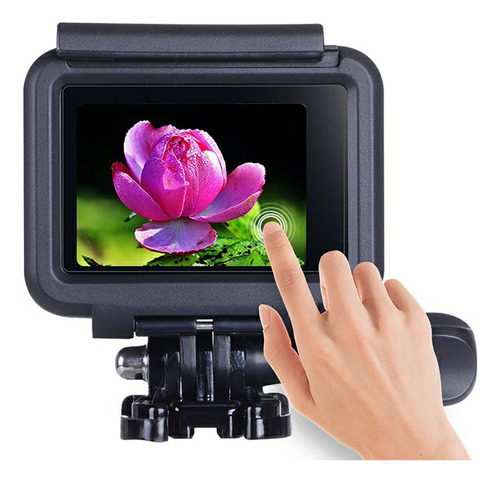 Funda Con Marco Protector De Bordes Estándar Para Gopro He