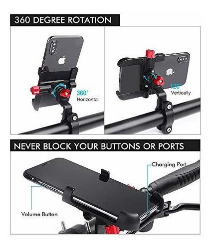 Soporte Para Telefono Bicicleta Manillar Ajustable Xs Xr