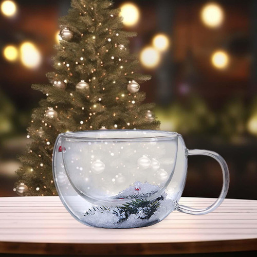 Vasos Navideños, Vasos De 10oz De Capacidad, Cristalería,