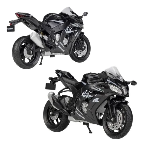 comprar Welly Kawasaki Miniatura De Metal Moto Modelo De La Serie